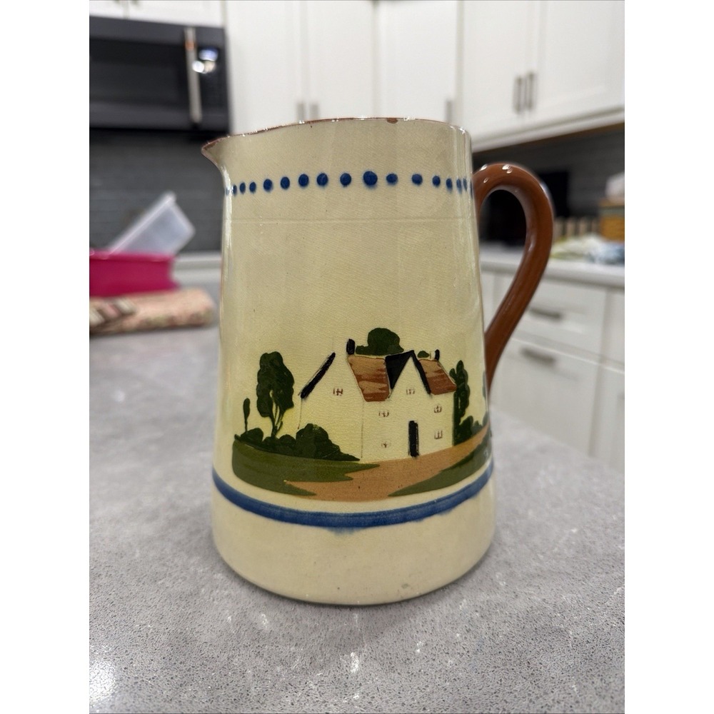 Vintage Torquay Pottery Motto Ware "Old times are sweetest"